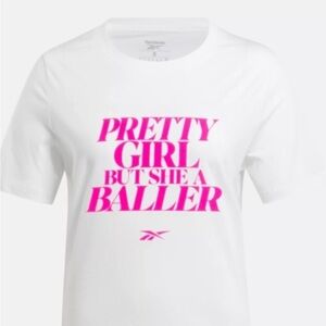 Angel Reese X Reebok Pretty Baller T-shirt